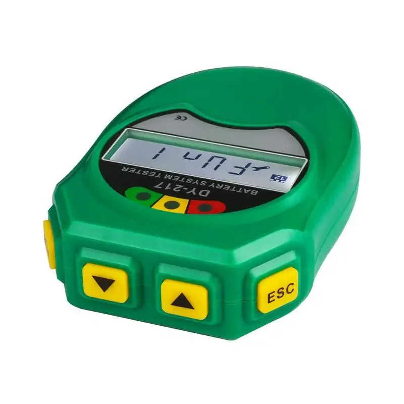 DUOYI DY217 Тестер автомобильного аккумулятора 9-18 В свинцово-кислотный аккумулятор