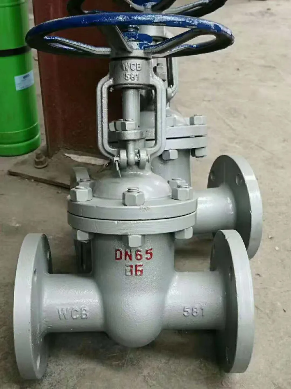 Задвижка фланцевая с выдвижным шпинделем, 2 дюйма, CL150, ASTM A216 WCB, ручная, для воды, с графитовым уплотнением, из нержавеющей стали SS304 (art.: 3920dad584271) - 3920dad584271