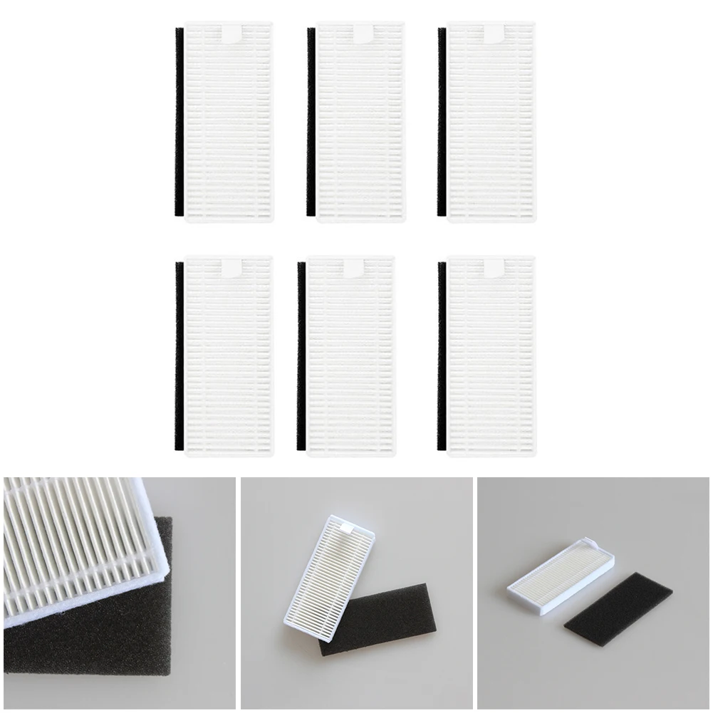 

5Pcs Filter Set For Okp K7 K2 For Lefant M200 / M201 / M501 / M520 / M571 / T700 Robot Vacuum Cleaner Parts Replacement Kit