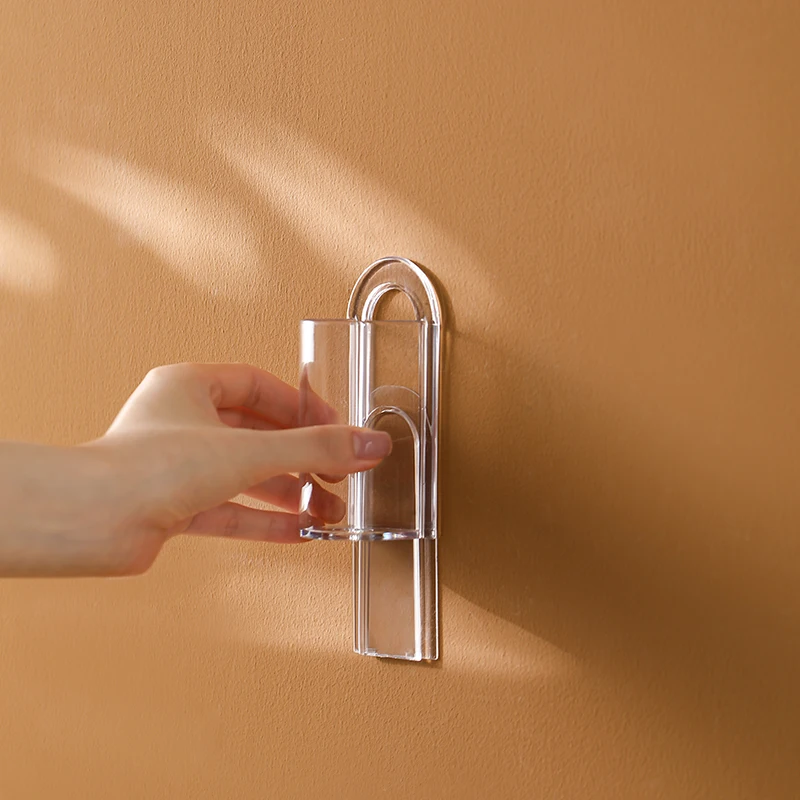 Пластиковый Держатель Для Электрической Зубной Щетки Настенный Самоклеящийся