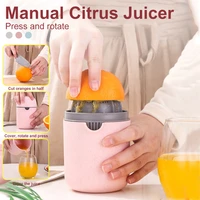 hand fruit juicer citrus oranje squeezer deksel rotatie druk anti slip ruimer voor lemon lime grapefruit capaciteit machine