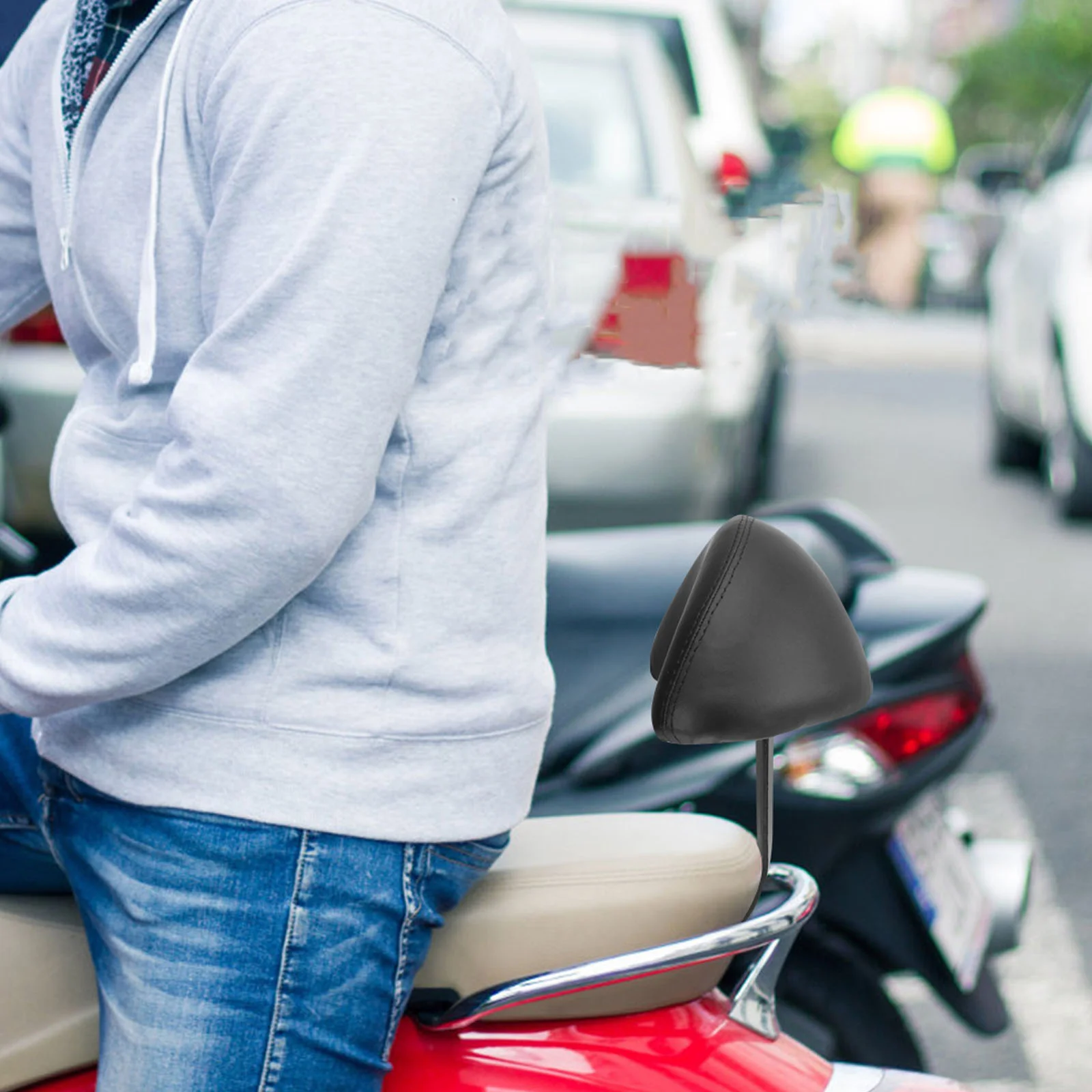 

Frame Motorcycle Seat Back Rest Children Electric Backseat Bike Rear-Rest