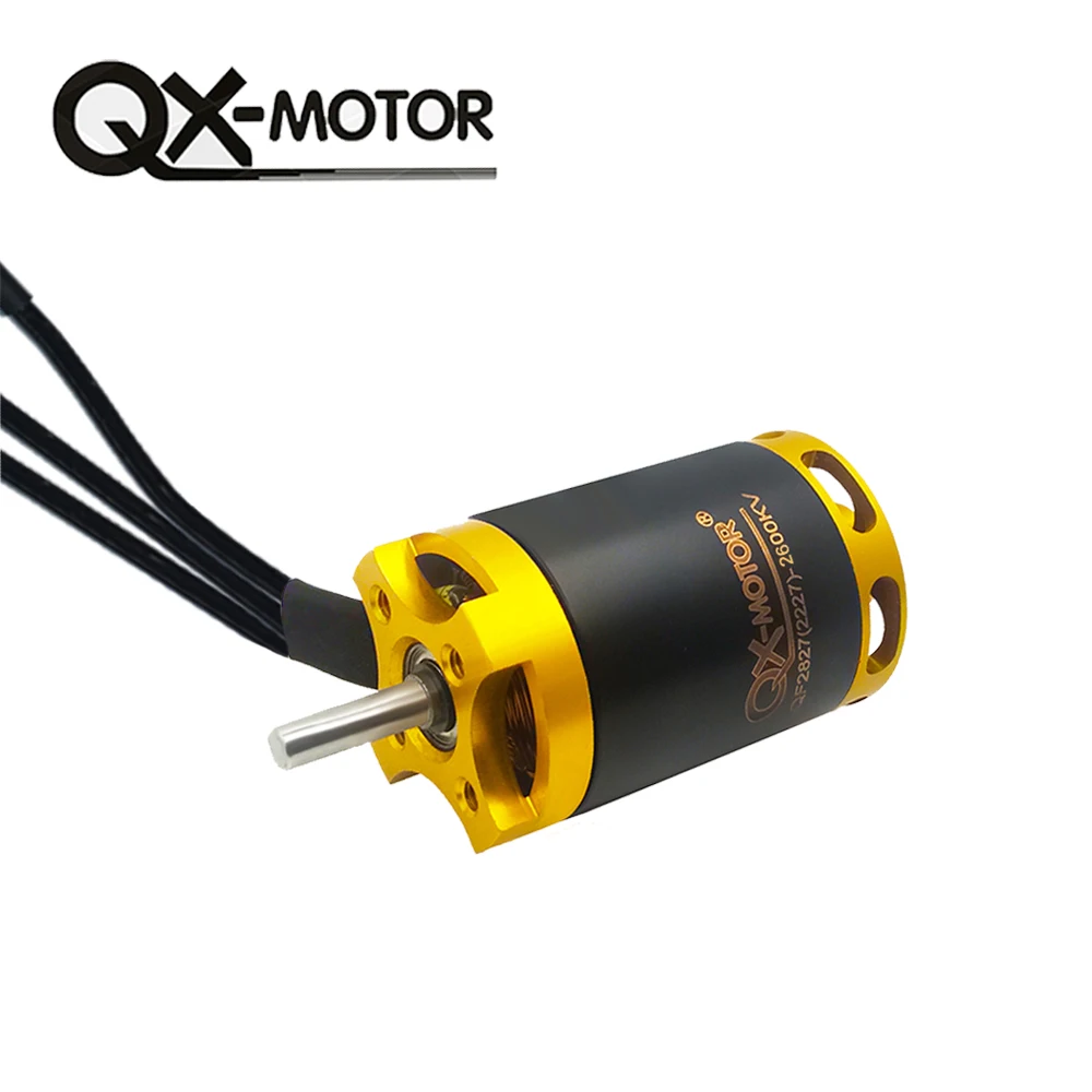 Новинка, бесщеточный двигатель QX-Motor QF2827 3800kv 3500KV 2300kv 2600kv 1800kv для QX-MOTOR 70mm EDF Новинка, бесщеточный двигатель QX-Motor QF2827 3800kv 3500KV 2300kv 2600kv 1800kv для QX-MOTOR 70mm EDF