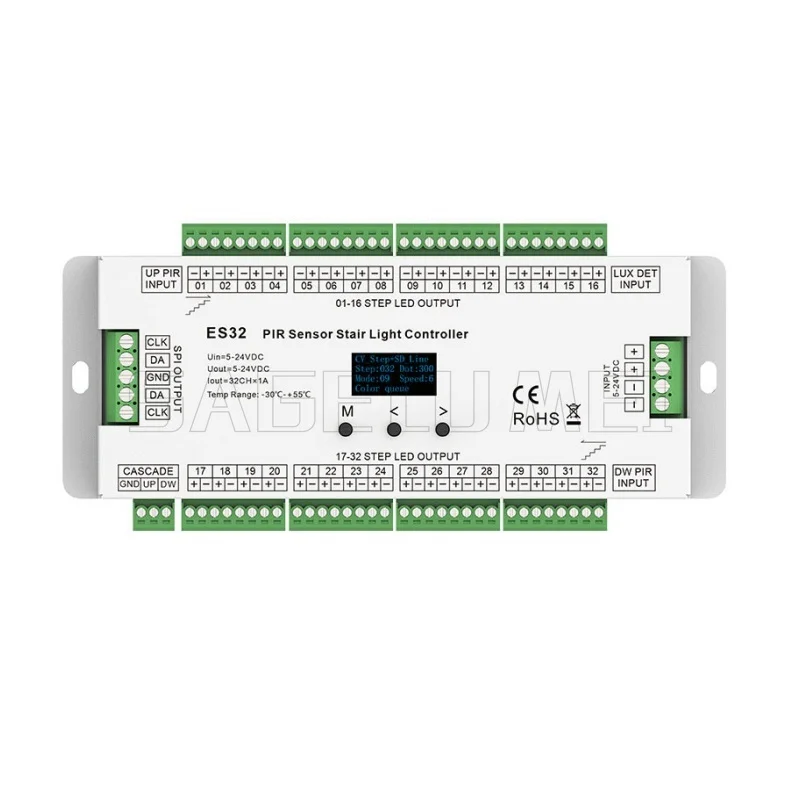 

RGB контроллер освещения SAGE LU MEI ES32