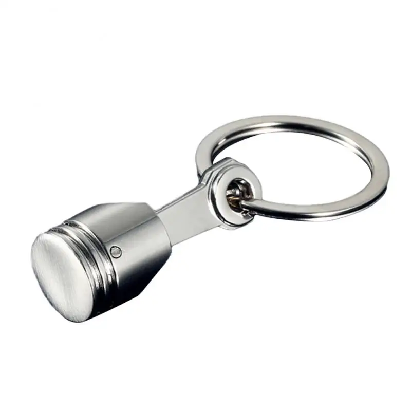 

Men's Car Engine Auto Part Alloy Metal Piston Model Keychain Keyring Keyfob Gift Auto Car Interior Accessories Key Rings