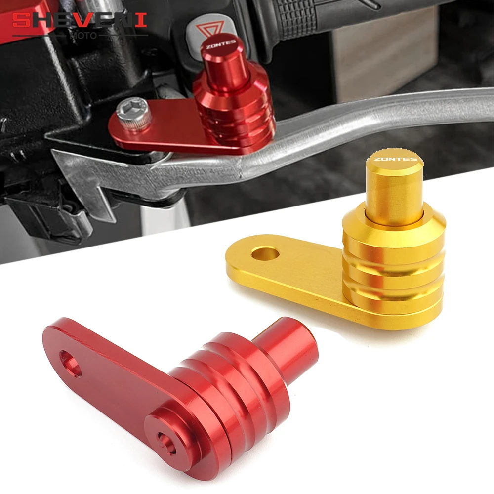 

Motorcycle Accessories Brake Lever Parking Button Semi-automatic Lock Switch For Zontes ZT 250 S/310T 2/310R 2/310X 2 GP/310V