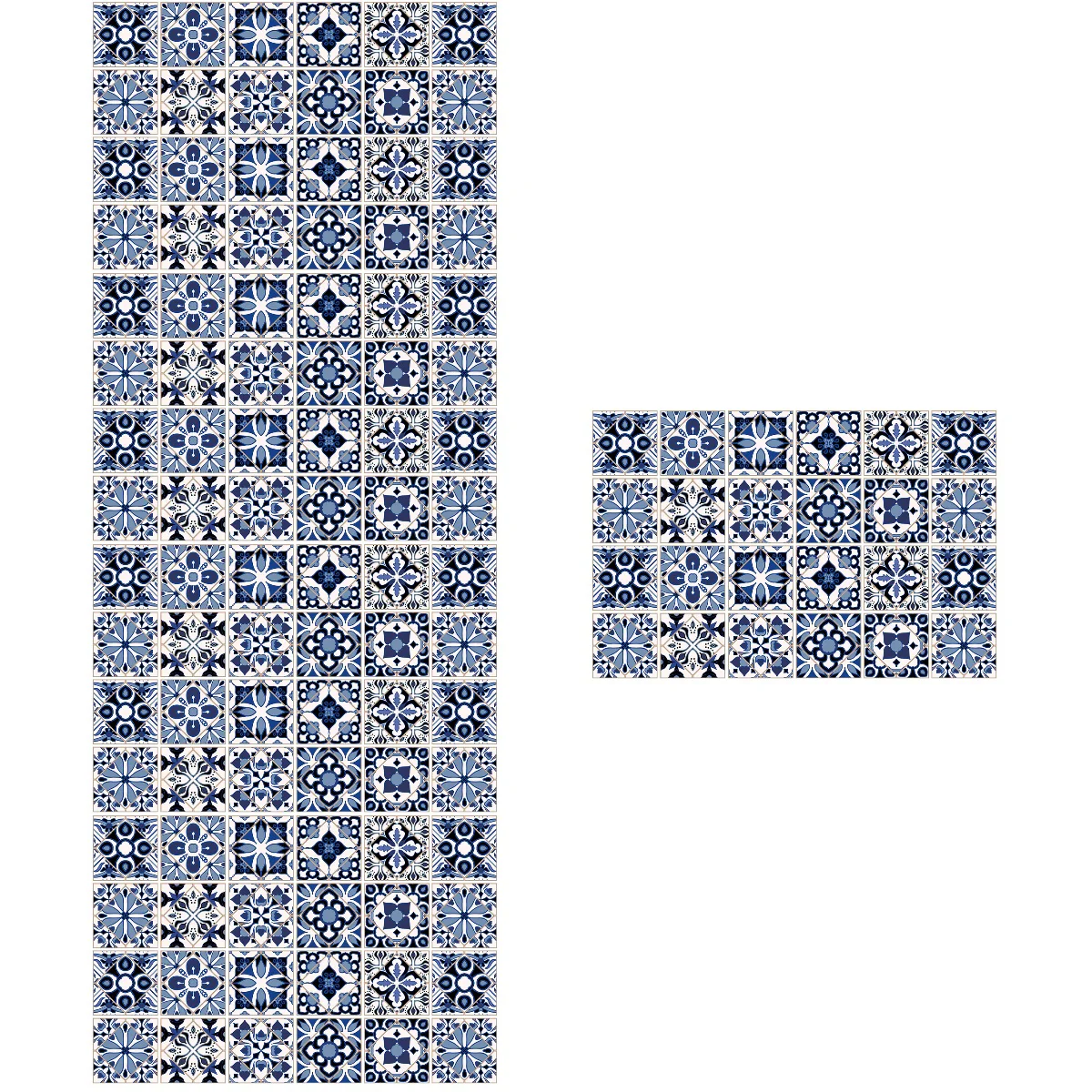 

120 pcs Easy to Peel and Stick Tile Stickers Wall Floor Tile Decals Kitchen Tile Decals Tile Stickers