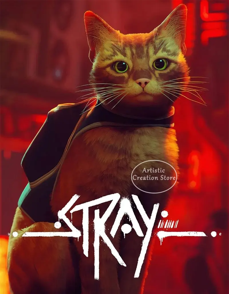 

Постер Stray, печать на холсте