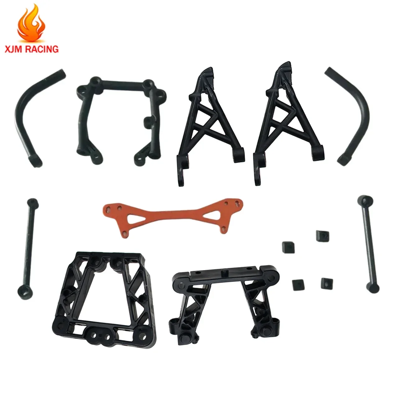 Пластиковая задняя перегородка крепежная пластина для 1/5 HPI ROFUN BAHA King Motor ROVAN BAJA 5B SS