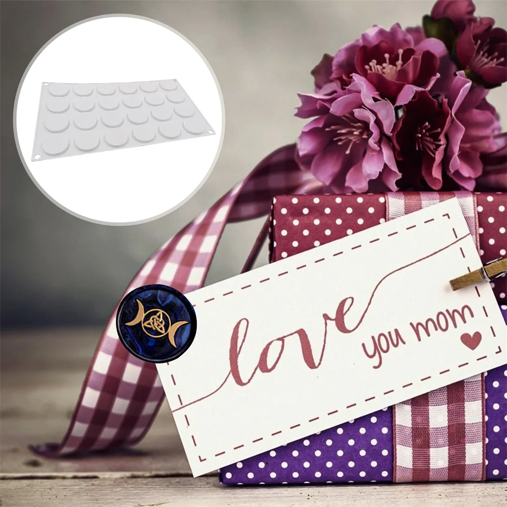 

Mold Silicone Wax Stamp Mold Silicone Mold Wax Sealing Making Tool Sealing Wax Pad for Gift Shop Party
