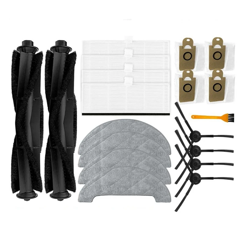 

Main Brush Side Brush Hepa Filter Mop Rag Replacement For AIRROBO T10+ Robot Vacuum Cleaner