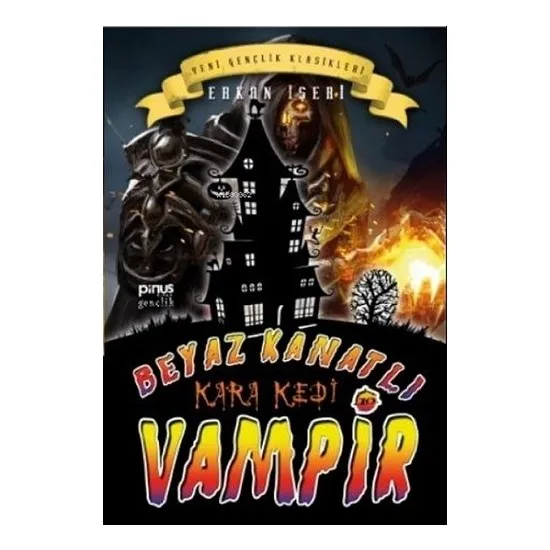 

White-Winged Vampire 10 Black Cat Erkan Working Turkish Books Novel