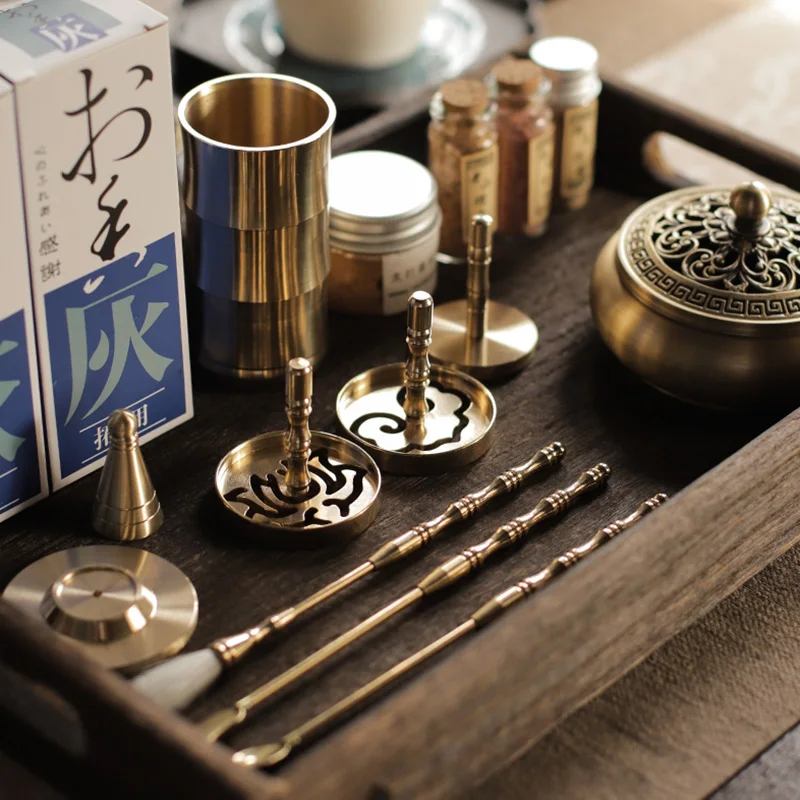 

Modern Aesthetic Incensory Brass Diffuser Diffus Fragranc Incensory Incense Sticks Aromatherapy Incensario Household Products