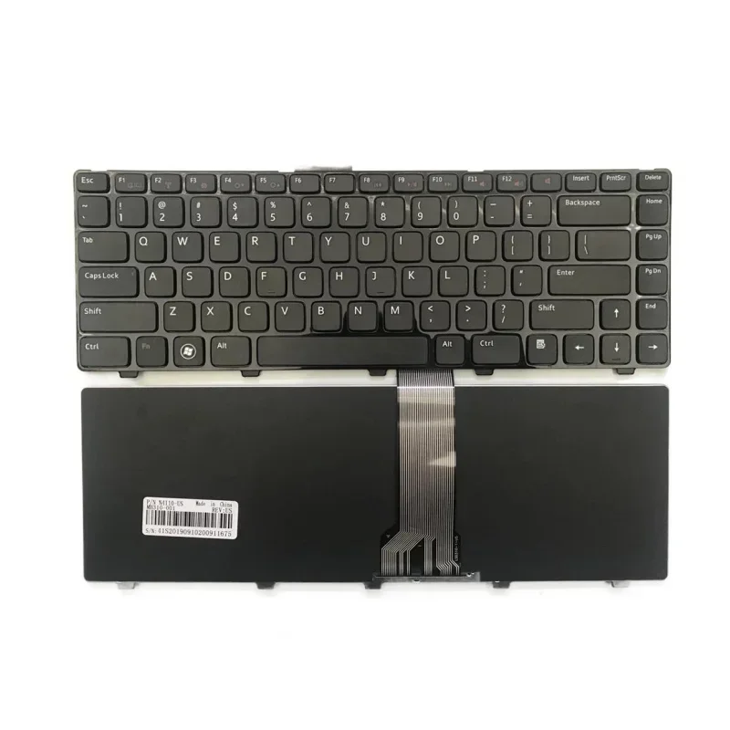 Замена клавиатуры ноутбука для Dell N4120 N5040 3420 14vr 7420 P22g M421r