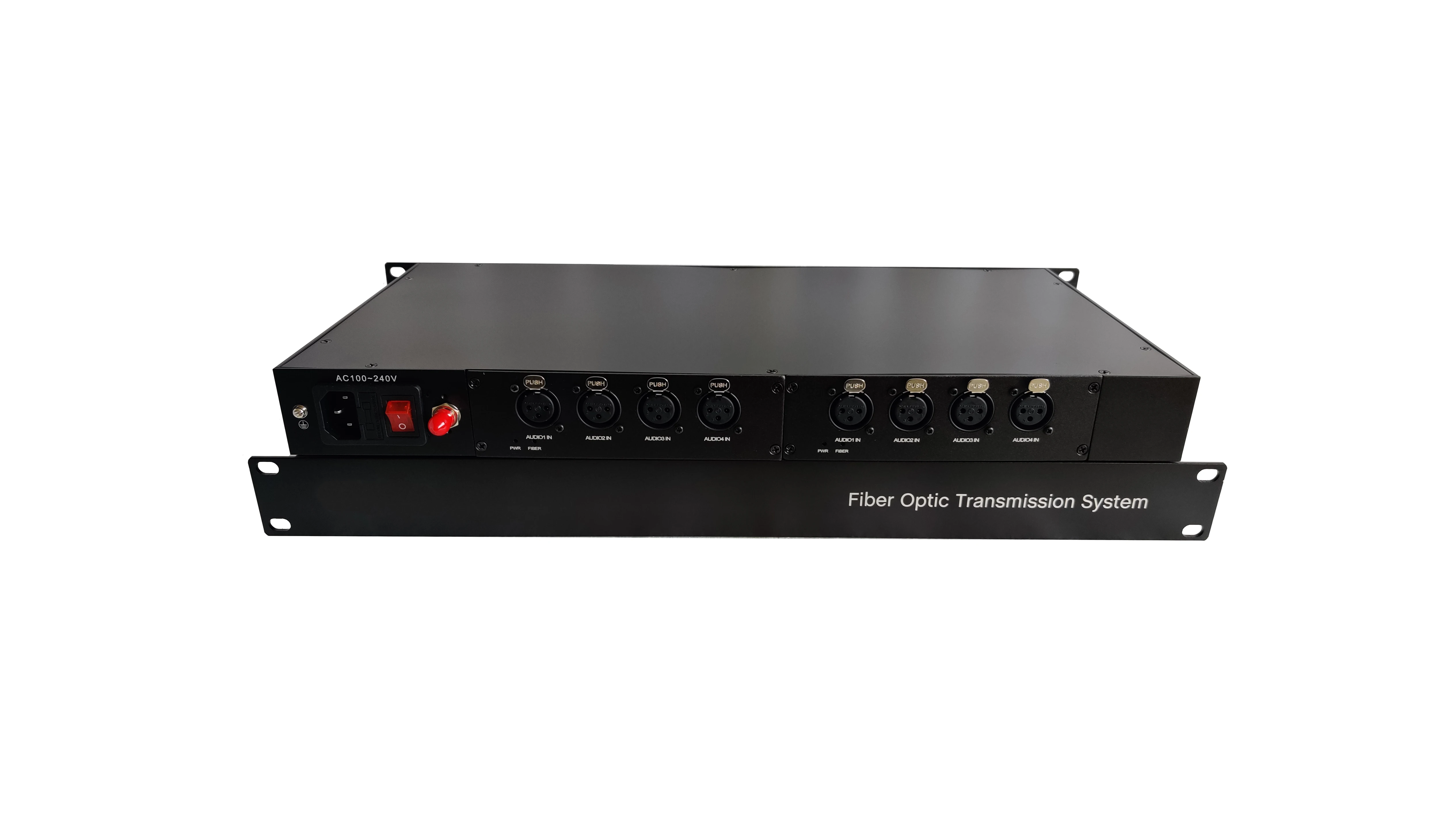 8 chs Xlr Balanced Audio To Fiber Converter