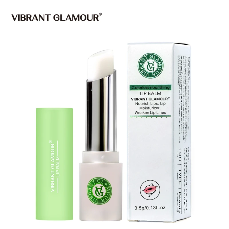 

VIBRANT GLAMOUR Lip Blam Plant Essence Nourishing Moisturizing Brightening Plump Lipstick Lighten Prevent Chapped Lip Care