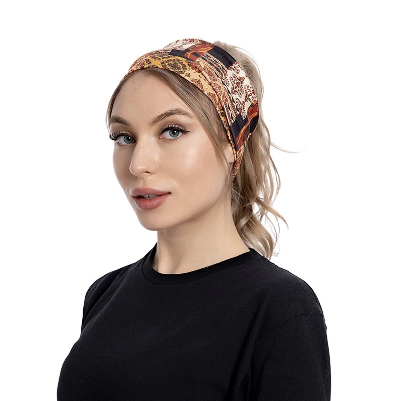 

Stretch Wide Headbands For Women Elastic Hair Bands Headwrap Girls Hairband Fashion Hair Accessories Scrunchies