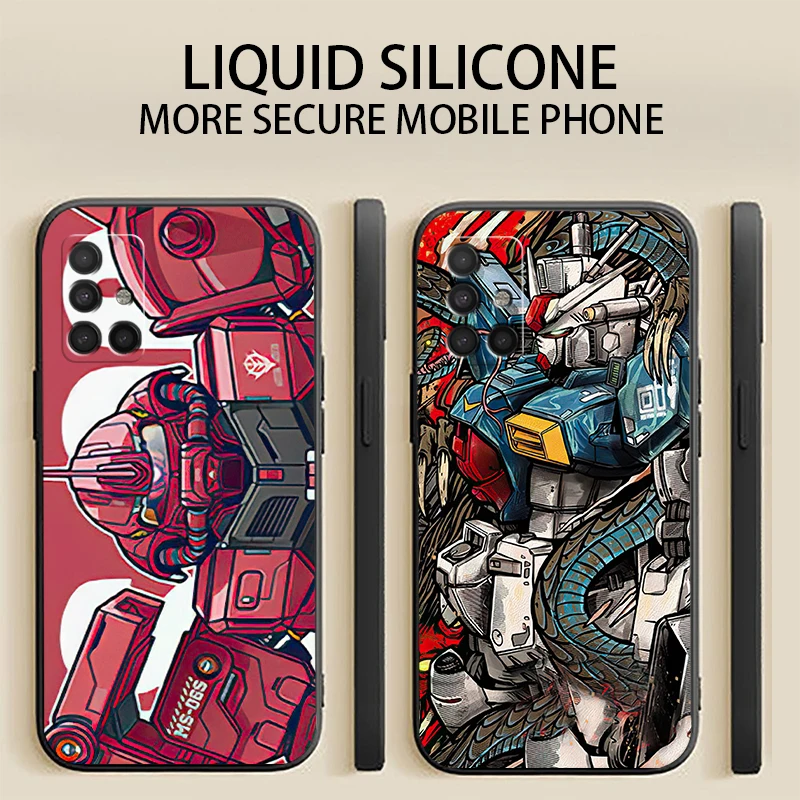

Gundam Japan Anime Phone Cases For Samsung S20 S21 FE S20 Lite Ultra Protective Coque Shell Original Luxury Ultra Funda Soft