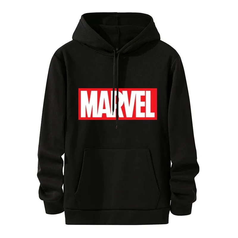 

Толстовка мужская с капюшоном, флисовая, черная/белая