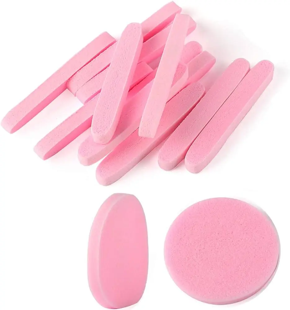120 шт. сжатые губки для лица 5 цветов