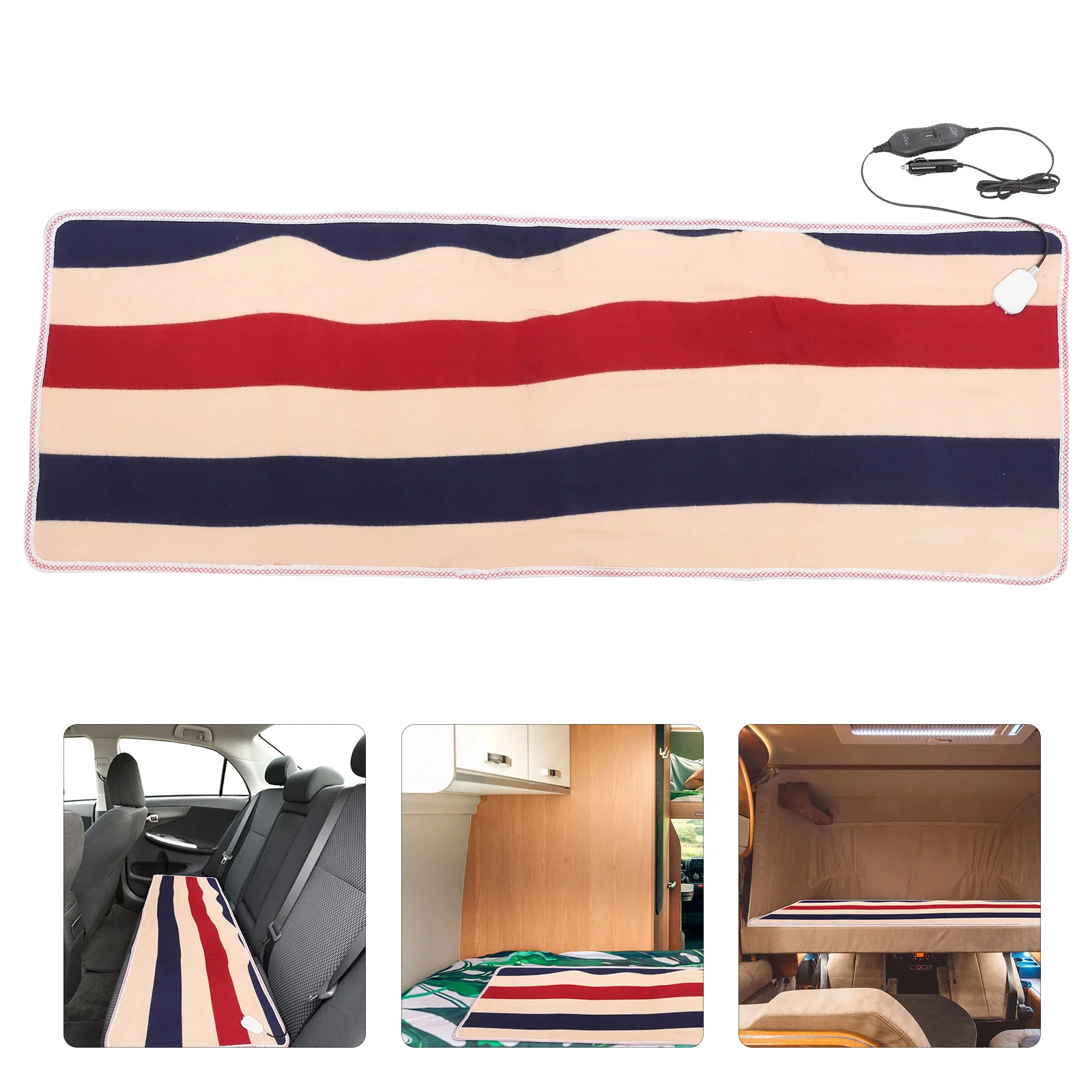 

Blanket Electric Car Travelheating Heated 12V Auto Throw Trunk Portable Cars