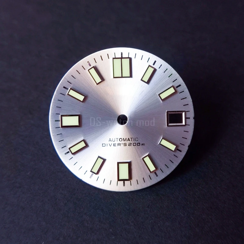 62mas циферблат mod sbdx019 механические часы для дайвинга аксессуары NH35 Skx007 / 009