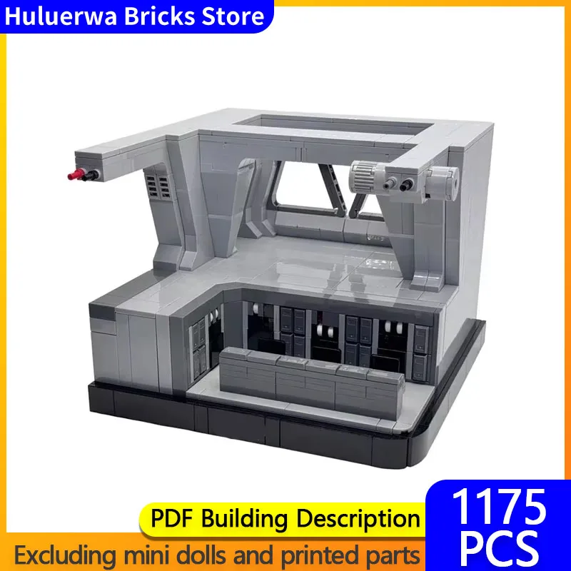 Модель фильмов со звездами MOC строительные кирпичи военный корабль командная