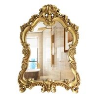 irregular mirror gold vintage length large shower wall mirror vanity irregular aesthetic bedroom relief wanddeko decoration