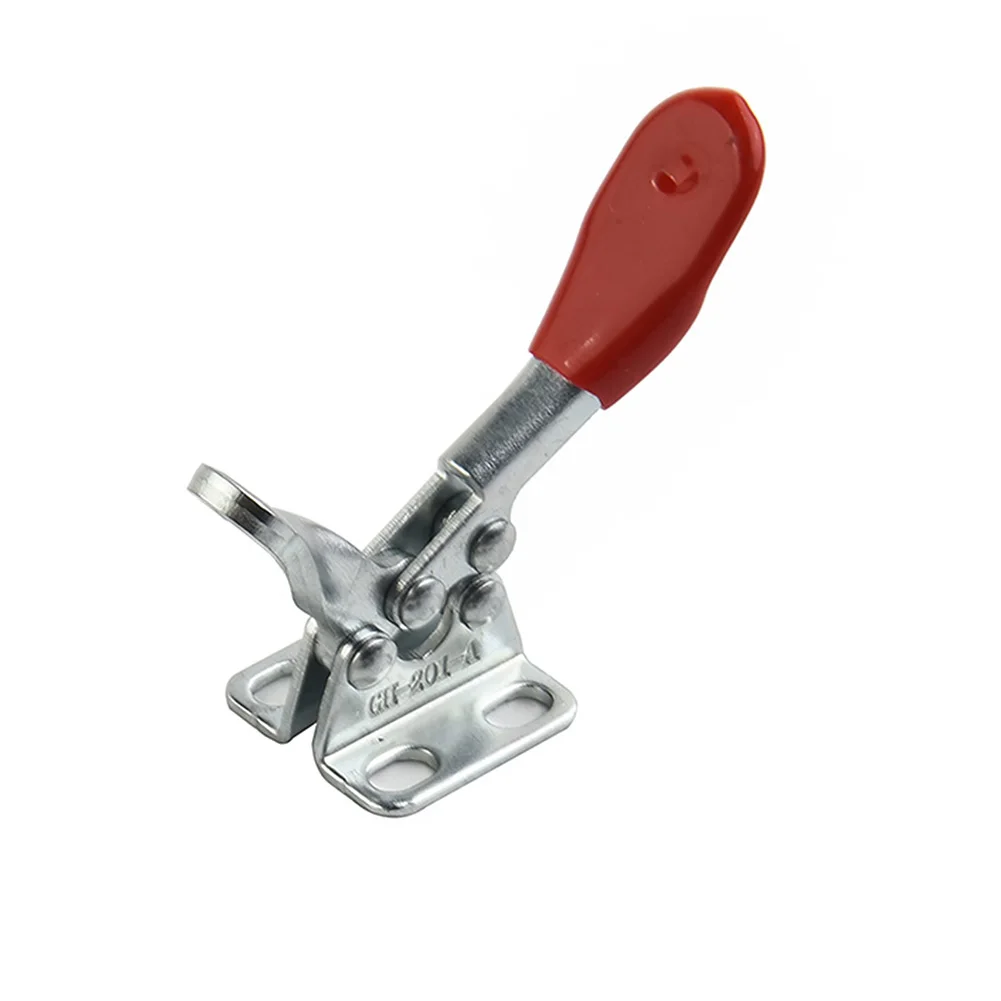 

GH-201A 27kg Toggle Clamp Quick Release Vertical/Horizontal Type Clamps U-shaped Bar Hand Tool For Woodworking Joinery 10pcs