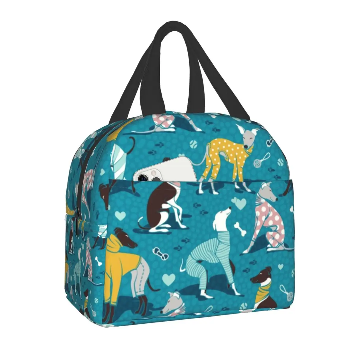 

Термоизолированный Ланч-бокс для собак Greyhounds, Женский Ланч-бокс для путешествий, кемпинга