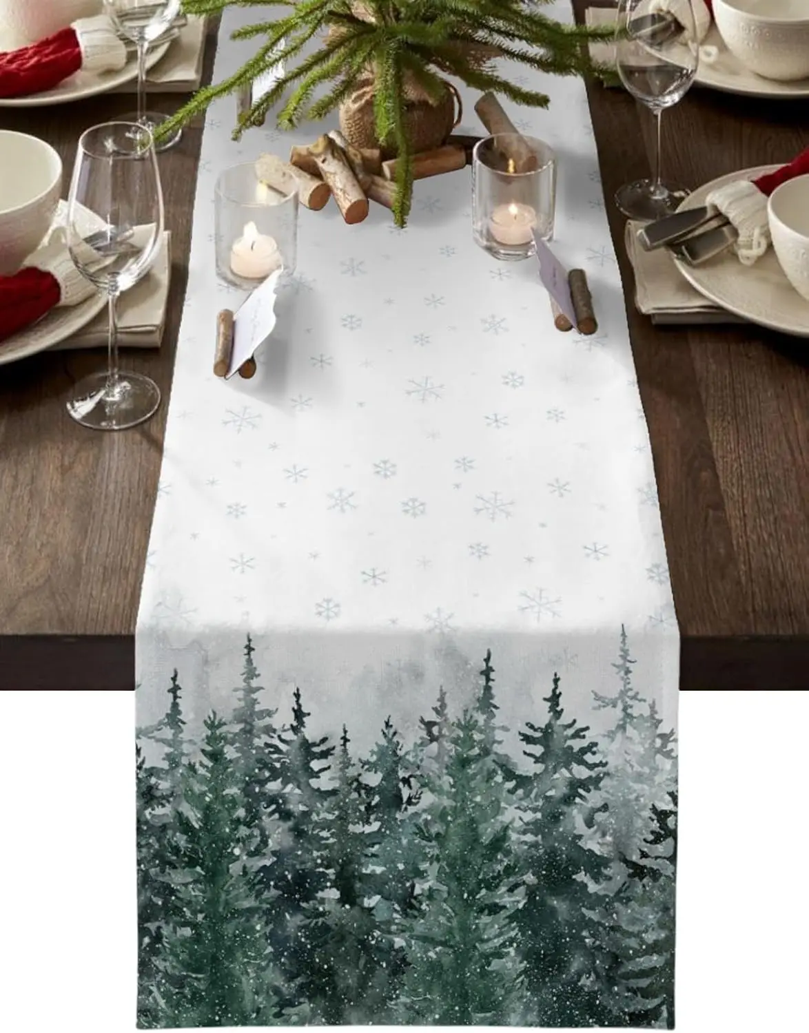 

Льняные столовые дорожки