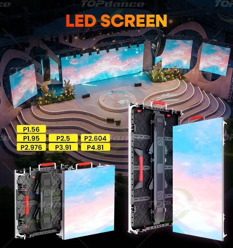 Фото Модульные LED-экраны P2, P3, P3.91, P5, P10 для видеостен, наружной и внутренней рекламы, LED-панели для помещений и улицы №3