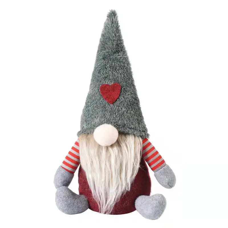 

1PC 2022-2023 New Year Christmas Mini Doll Gifts Christmas Tree Pendant Pink Plush Doll Pendant Home Christmas Decorations