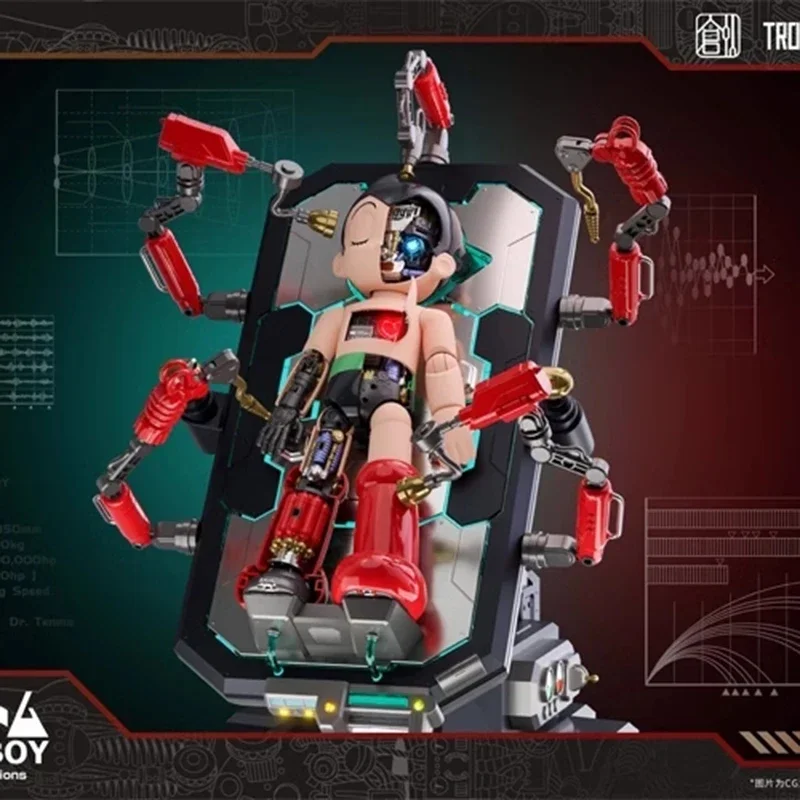 Экшн-фигурка Astroboy модель трона коллекционная Сборная кукла игрушка подарок