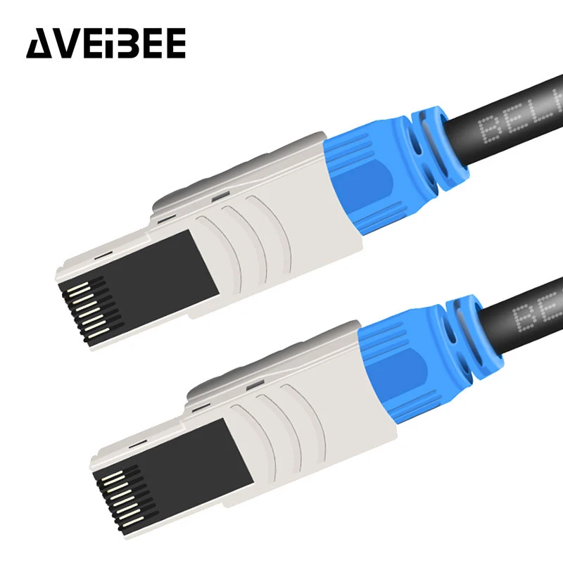 1819 NO.2 Cat8 Ethernet Patch Cable S/FTP 22AWG Screened Solid 2000Mhz (2Ghz) Up to 40Gbps Future 5th-Gen LAN images - 6