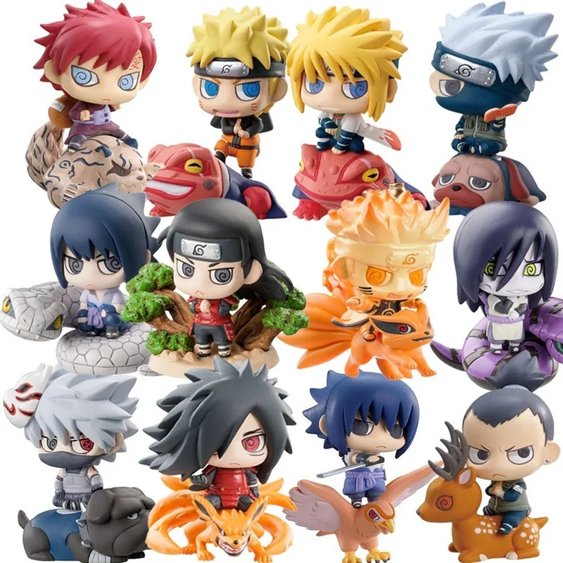 

Anime Figure Minato Itachi Sasuke Uzumaki Naruto Action Figures Doll Sasuke Itachi Kawaii Lovely Models ollection Gifts Toys