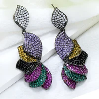 soramoore sparkly luxury pendant earrings jewelry high quality women gift design christmas present hot new 2021