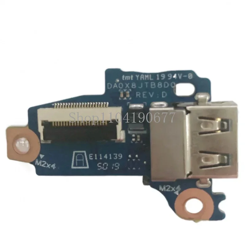 Плата питания LSC-USB для HP ProBook 440 445 450 455 G6 G7 DA0X8JTB8D0 L44578-001 100% быстрая доставка