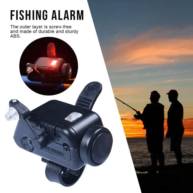 

New Technology Fishing Tool LED Fishing Alarm Device 03002A High Sensitivity Volume Adjustable Fishing Alarm