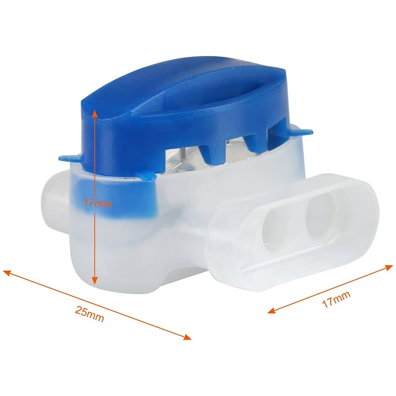 

Pack Of 40Pcs Electrical IDC 314 Wire Connectors For Robotic Lawn Mowers, Irrigation Applications