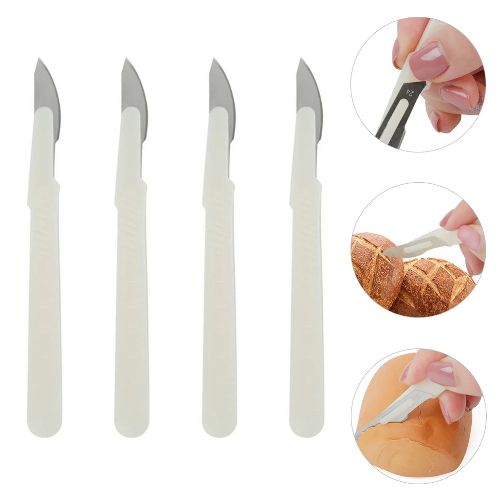 

Bread Lame Scoring Dough Baking Tool Sourdough Slicing Toast Loaf Tools Curved Supplies Scraper Making Cutting Slashing Whisk