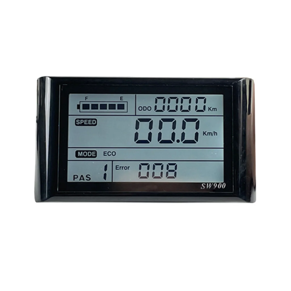 

Ebike SW900 LCD Display Control Electric Bicycle Speed Meter Plug Record Instrument Control/Setting