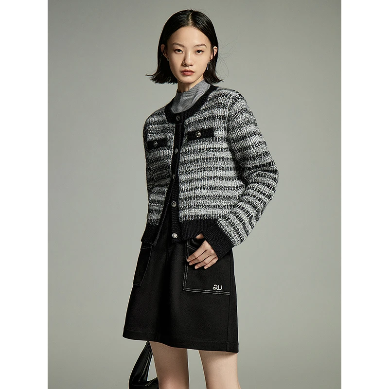 Рисунок 2 - Женский вязаный кардиган с длинным