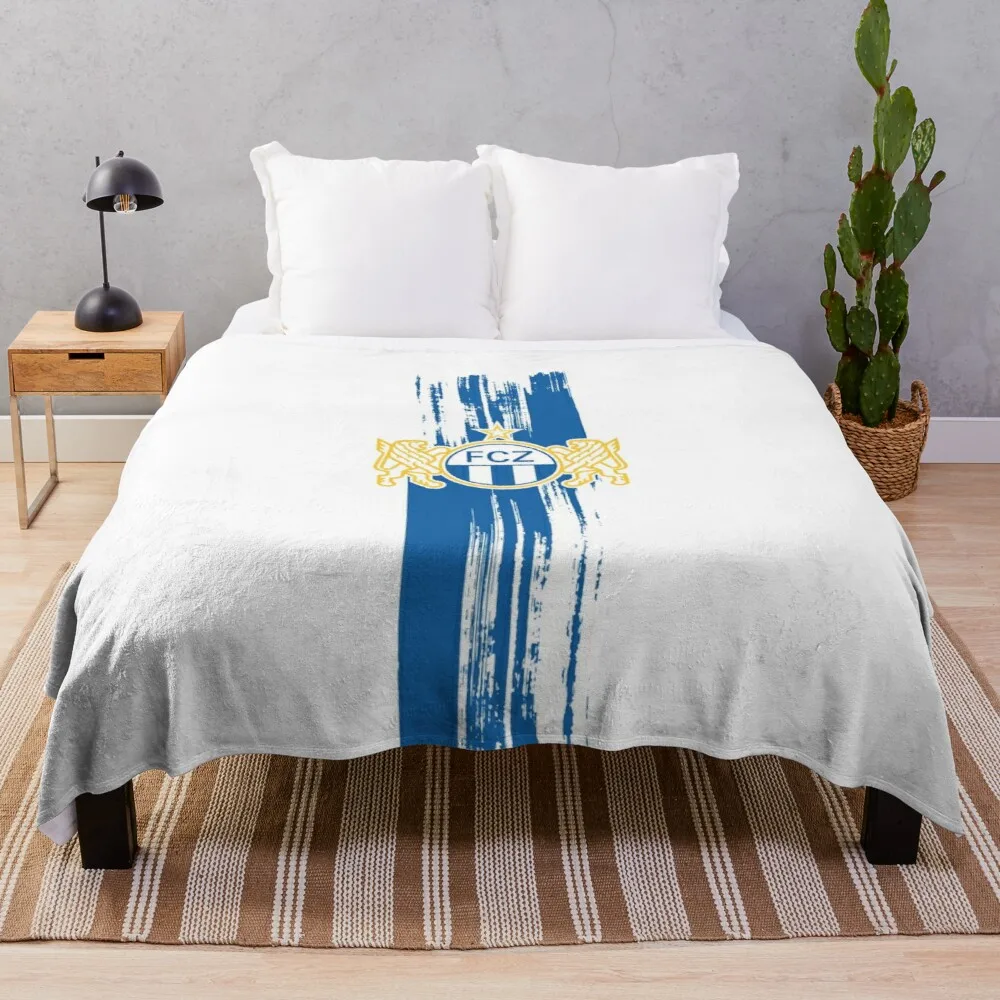 

All for this colours, my heart is Zurich, Switzerland Throw Blanket Blanket For Decorative Sofa Embroidered Blanket For Sofa