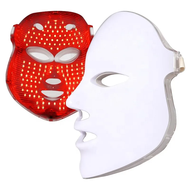 

2022 Light Therapy 7 Color LED Photon Mask Home Use Skin Rejuvenation Anti-Aging Tightening Wrinkles Boost Collagen Facial Care