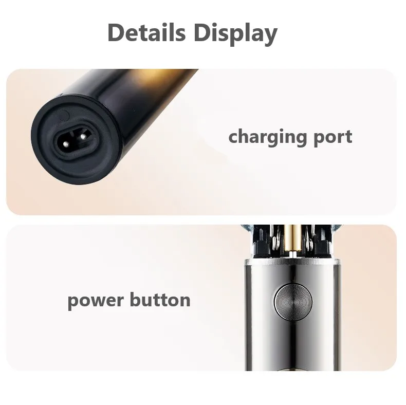 Fashion Professional T9 Direct Charge Hair Clipper Electric Shaver for Men Smart Digital Display Set Trimmer | Бытовая техника