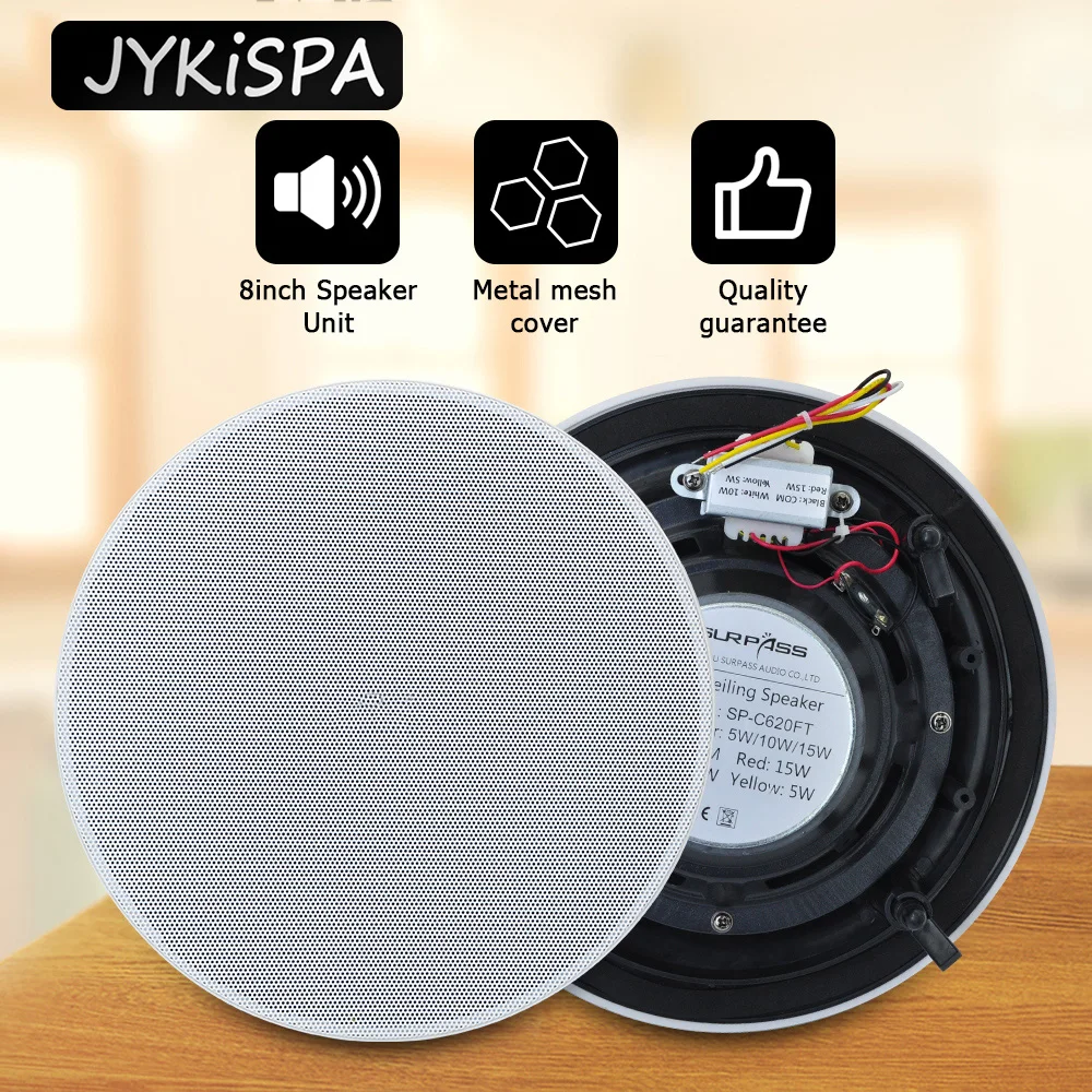 15W 6.5Inch  Portable Audio Speaker Sound Speaker Multimedia Home Theater Loudspeaker wireless surround sound system DIY