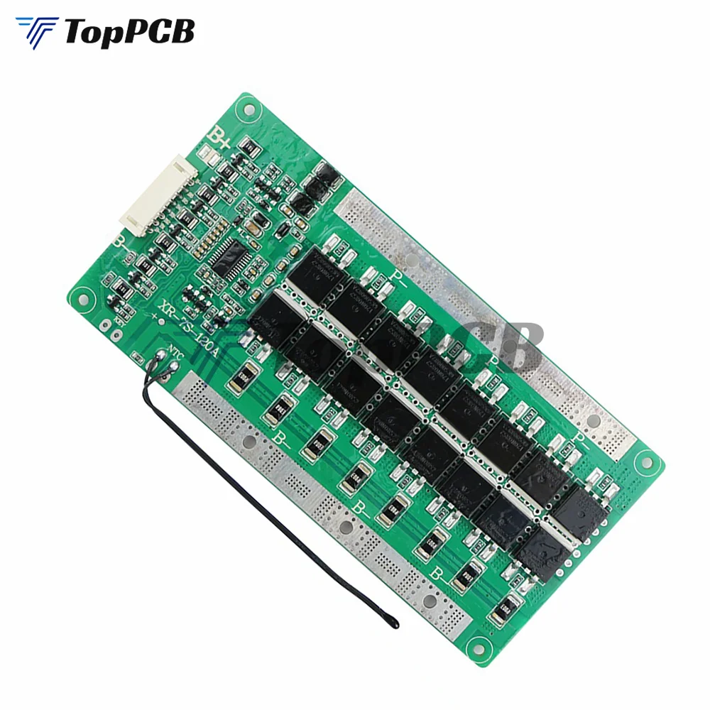 

BMS 7S 24V 80A LiFePo4 Battery Charge Protection Board Balancer Equalizer with NTC Temperature Protection for Ebike Escooter