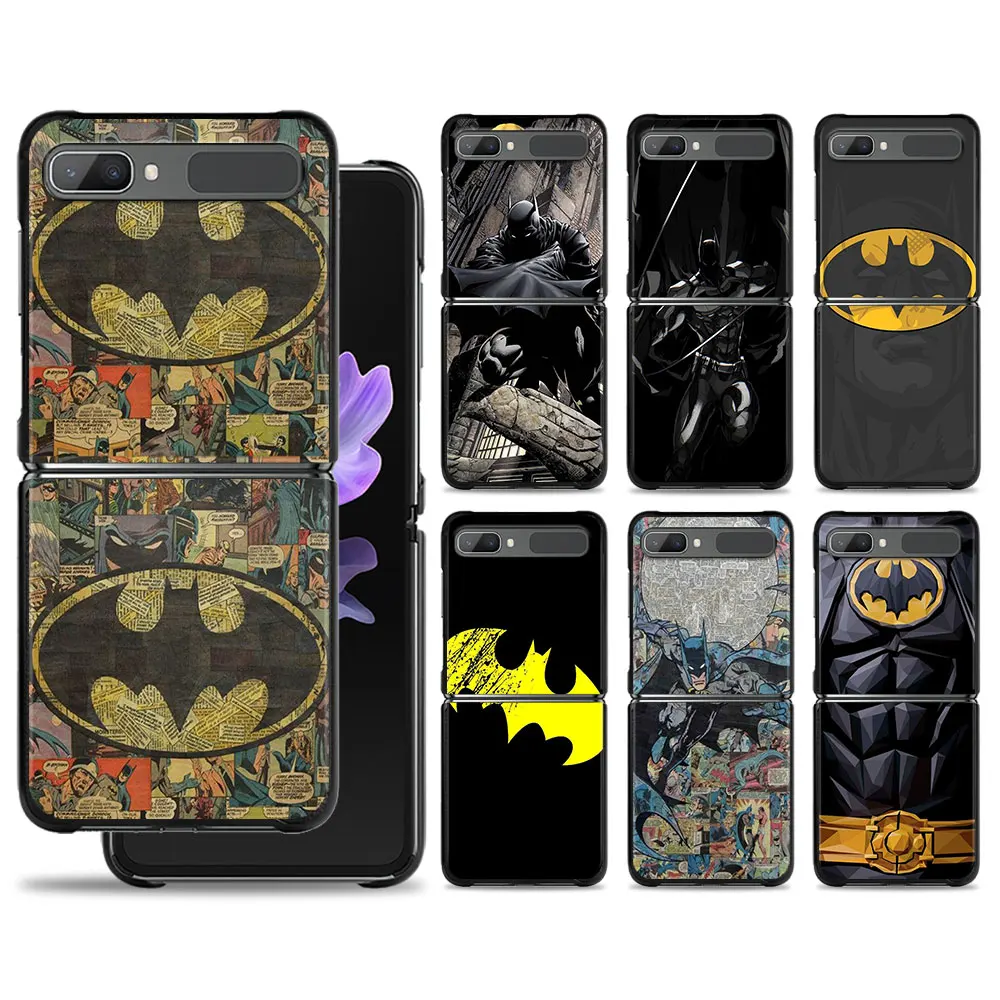 

Batman Super Hero Hard PC For Samsung Galaxy ZFlip3 Flip ZFlip Z Flip3 5G Black Cellphone Case
