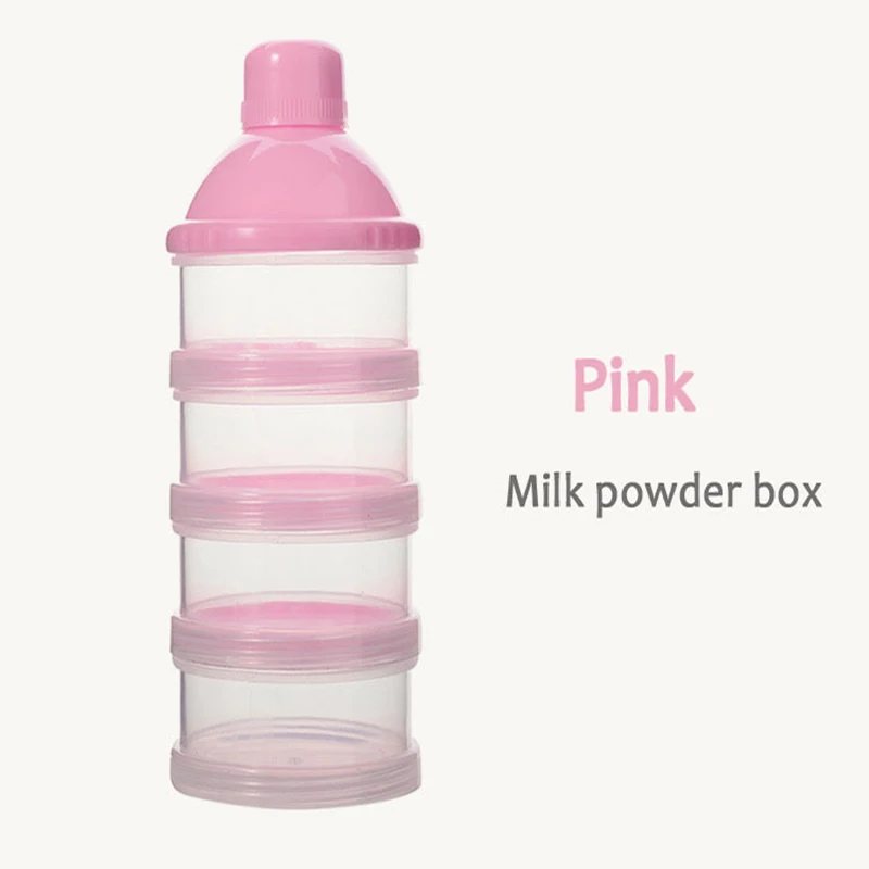 Портативный дозатор для молока и порошка контейнер еды коробки кормления